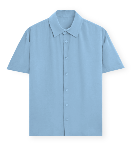 Sky Blue Oversized Shirt