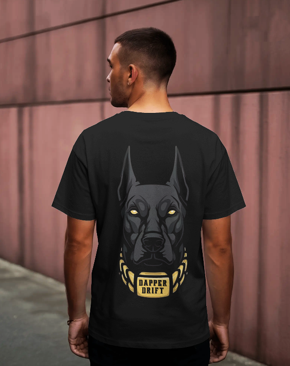 Gangsta Doberman – Oversized Classic T-Shirt