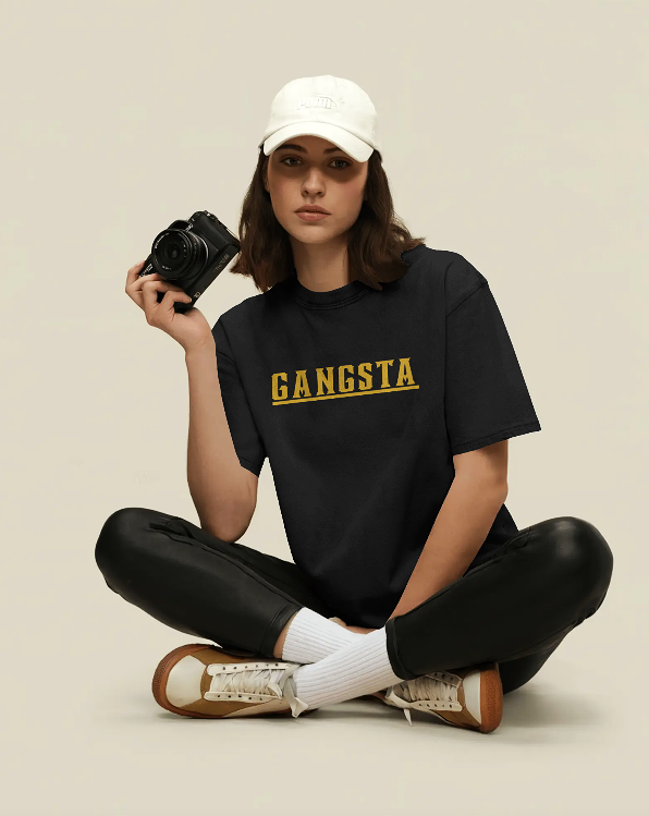 Gangsta Doberman – Oversized Classic T-Shirt