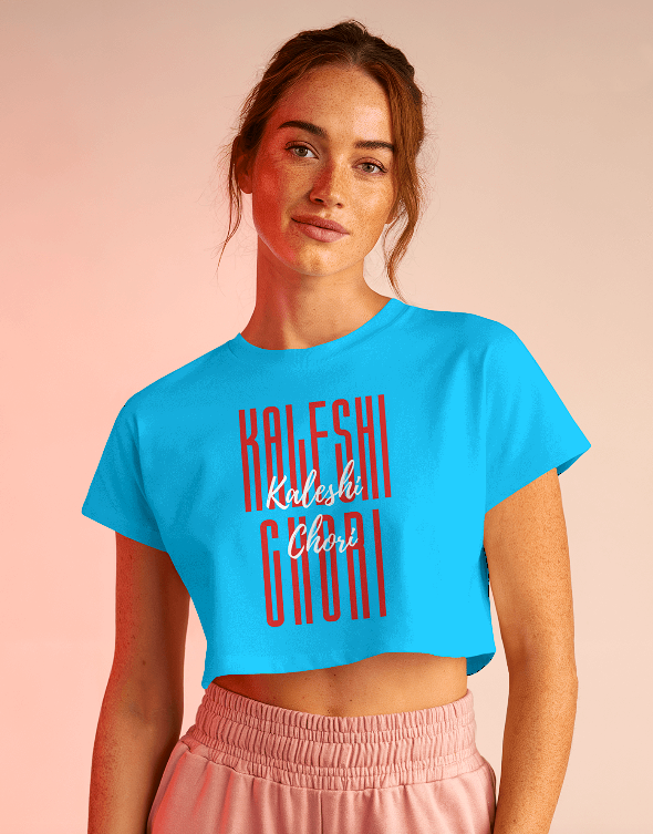 KALESHI CHORI ā Statement Crop Tee