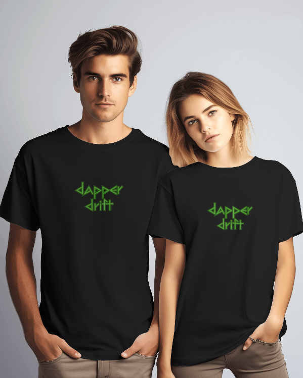 "Mythic Skull Warrior Graphic - Viking Green Edition"Oversized Classic T-Shirt
