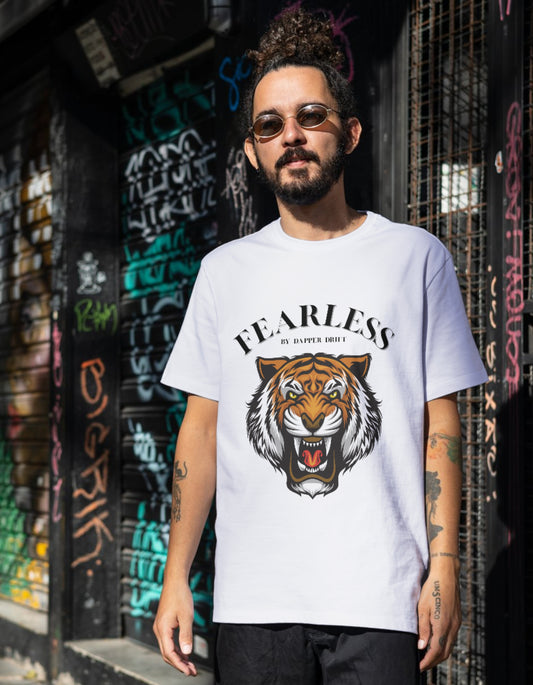 'FEARLESS' UNISEX OVERSIZED T-SHIRT