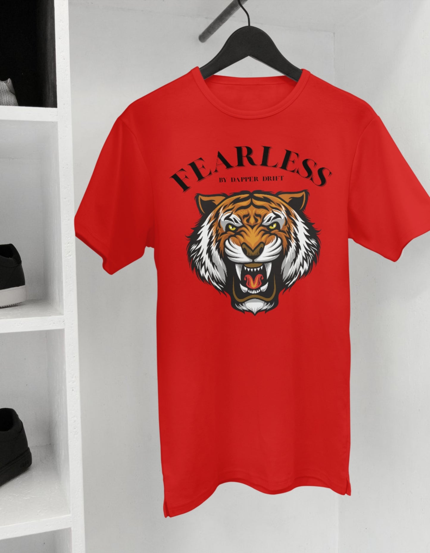 'FEARLESS' UNISEX OVERSIZED T-SHIRT