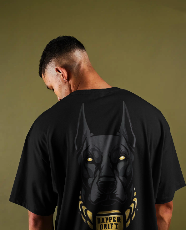 Gangsta Doberman – Oversized Classic T-Shirt