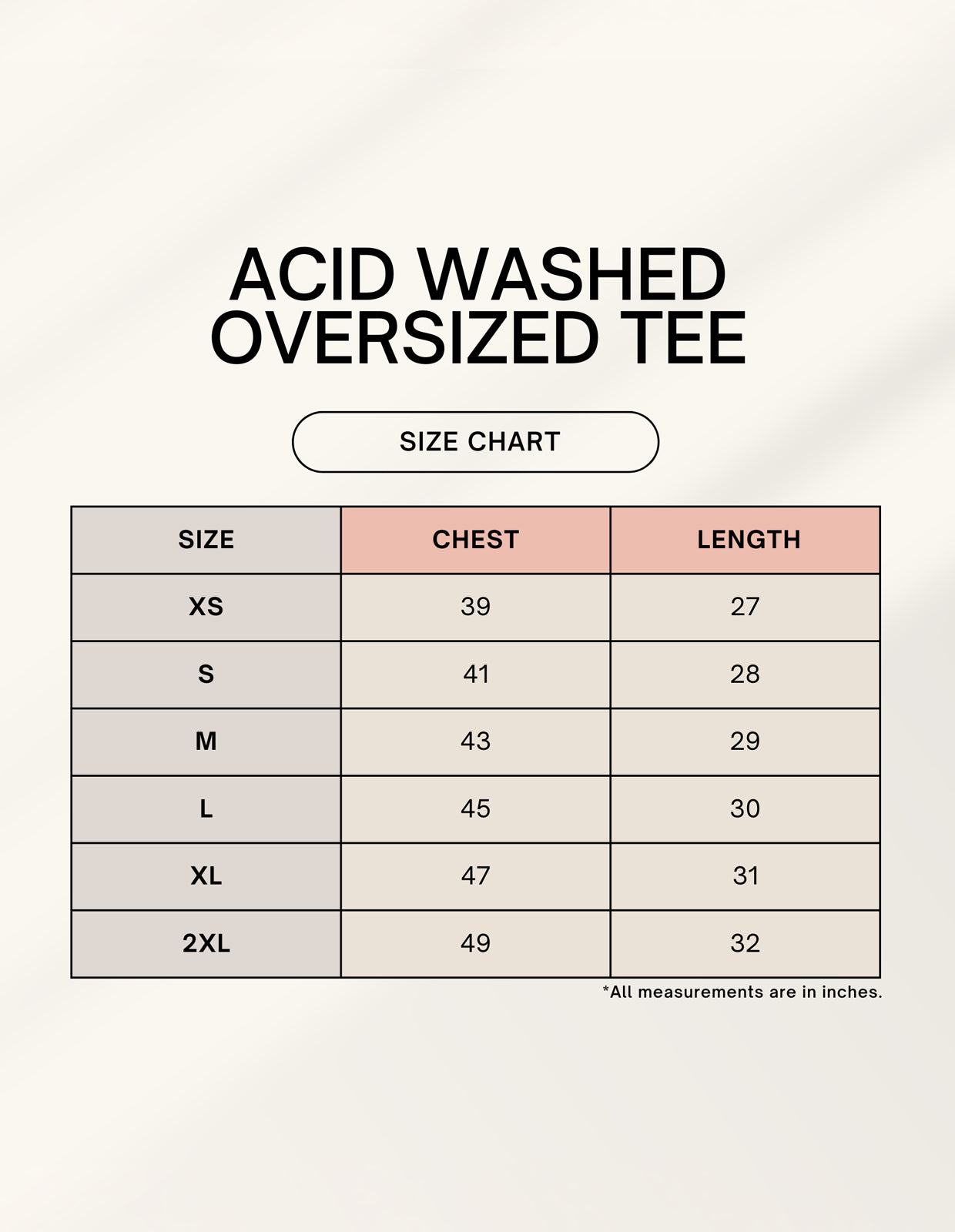 Plain Black Oversized Acid Washed T-Shirt